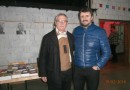 Sa kolegom pisscem Draganom Jovanović Danilovom,  na Prvom sajmu pisaca ..Dorćol Plac...mart 2018 god